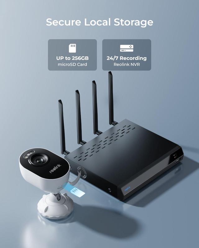 Alt view image 7 of 7 - REOLINK Lumus, Upgraded 2K 4MP Outdoor Security Camera with Spotlights, 2.4/5GHz Dual-Band WiFi Camera Plug in, Smart Person/Vehicle/Animal Detection with Instant Alerts, Two-Way Talk, Local Storage