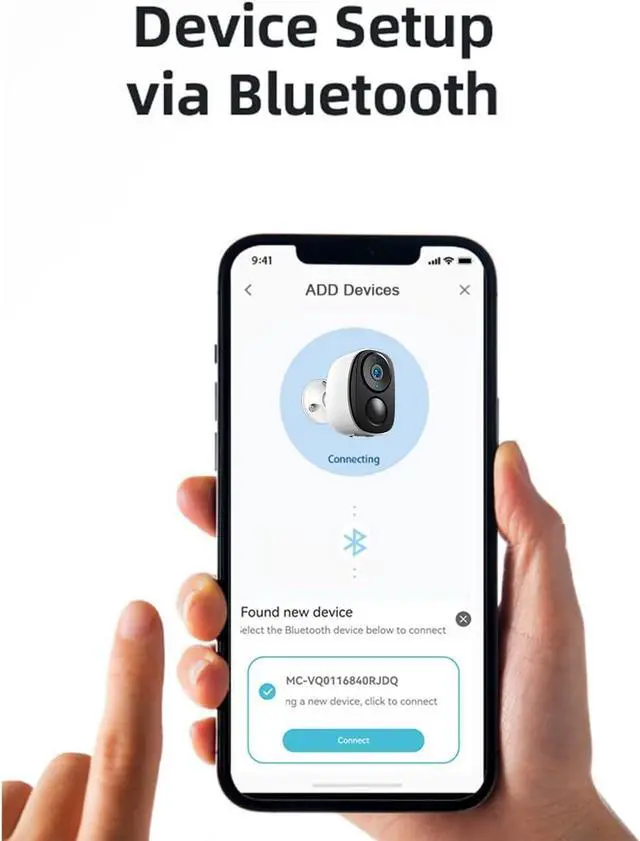 Alt view image 2 of 7 - EVERSECU 2K 3MP Outdoor Wireless Security Camera Support Pairing Via Bluetooth, Rechargeable Battery-Powered WiFi Home CCTV Bullet Camera, Spotlight, PIR Motion Detection, 2-Way Audio (4pack)
