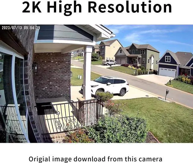 Alt view image 3 of 7 - Cameras for Home Security Wireless Outdoor Solar,Alexa Security Camera Outside,360 PTZ Outside WiFi Camera Dual Lens 10x Zoom,Night Vision,2K,Water Proof, No Month Fee