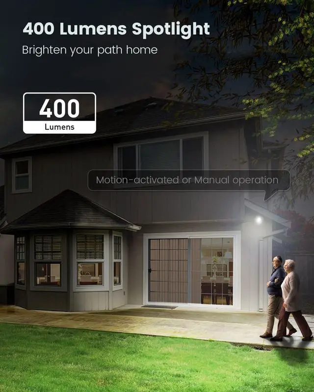 Alt view image 2 of 7 - AOSU Security Cameras Wireless Outdoor, 3K/5MP Solar Powered Cameras for Home Security, 360° Pan/Tilt Surveillance, Color Night Vision, 2.4G WiFi Camera, Auto Tracking, AI Human/Vehicle/Pet Detection