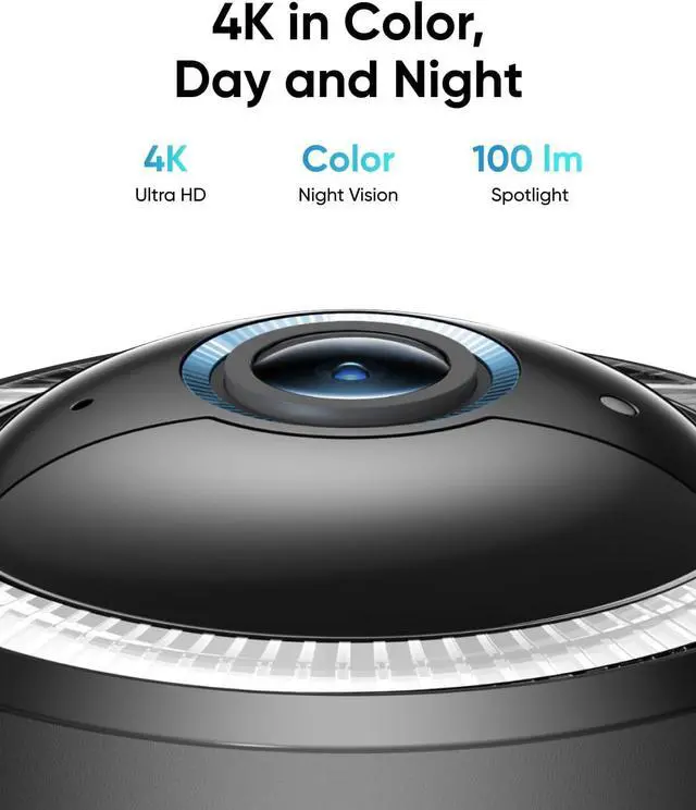 Alt view image 3 of 7 - eufy Security 4G LTE Cam S330, 4K Cellular Solar Security Cameras Wireless Outdoor + Indoor Cam S350, Dual Cameras, 4K UHD, 360° Camera, Baby Monitor, Pet Camera