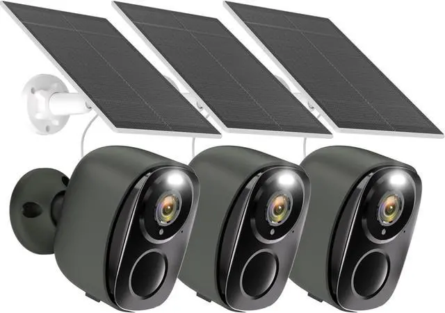 Main image of Security Cameras Wireless Outdoor -2K Home Security Camera Battery Powered, Outdoor Security Cameras with 3MP Color Night Vision/Spotlight/IP65 Waterproof/PIR Detection/2-Way Talk/Cloud/SD-up to 256G