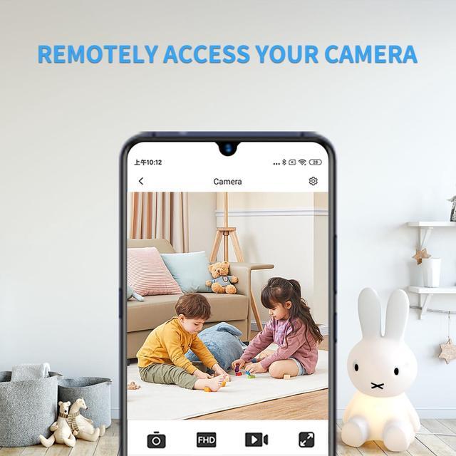 Alt view image 3 of 6 - Small Hidden Camera DIY Module - Mini Wireless Spy Camera - HD 1080P WiFi Tiny Nanny Cam - Micro  Camera for Home Indoor Security