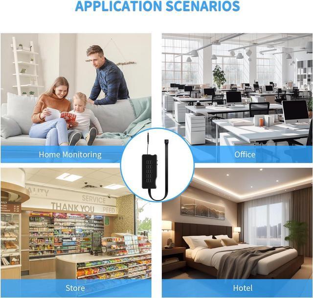 Alt view image 6 of 6 - Small Hidden Camera DIY Module - Mini Wireless Spy Camera - HD 1080P WiFi Tiny Nanny Cam - Micro  Camera for Home Indoor Security