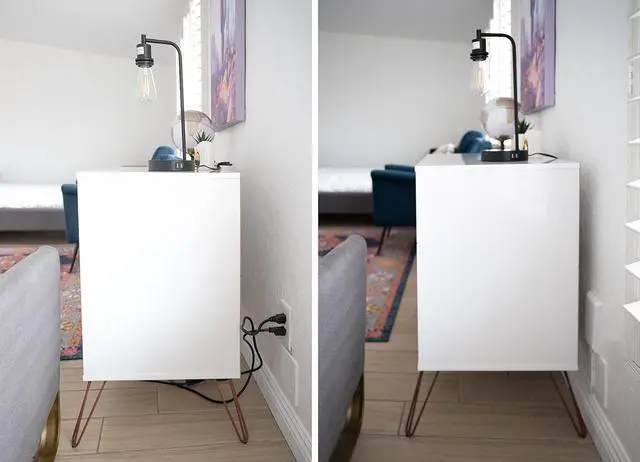 Alt view image 4 of 7 - Sleek Socket - The Original & Patented Ultra-Thin Outlet Concealer with Cord Concealer Kit, 3 Outlet, 3-Foot Cord, Universal Size, UL Certified (Ideal for Kitchens, Small Spots & Behind Furniture)
