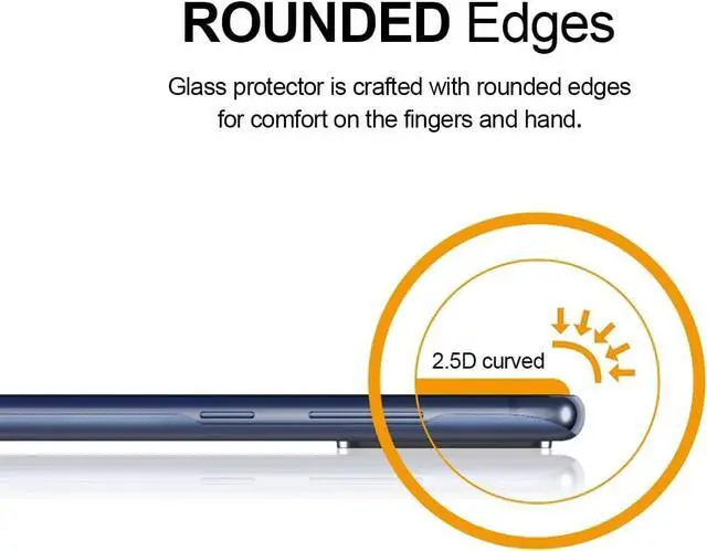 Alt view image 3 of 5 - Supershieldz Designed for Samsung Galaxy S20 FE 5G Tempered Glass Screen Protector, 0.33mm Thick, Anti Scratch, Bubble Free - 3 Pack