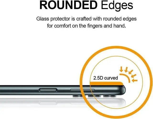 Alt view image 3 of 5 - Supershieldz (3 Pack) Designed for Samsung Galaxy A32 5G Tempered Glass Screen Protector, Anti Scratch, Bubble Free