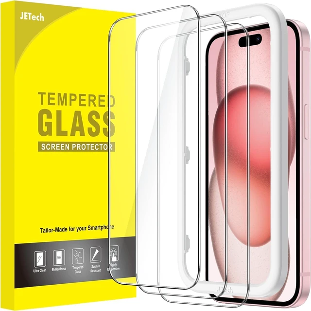 Main image of Screen Protector for iPhone 15 3-Pack