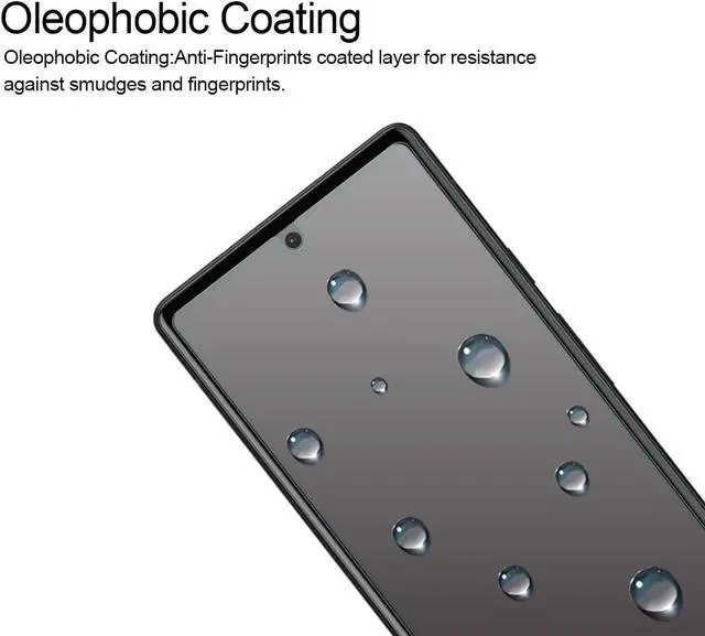 Alt view image 5 of 5 - (3 Pack) Designed for Google Pixel 6a Tempered Glass Screen Protector Anti Scratch Bubble Free