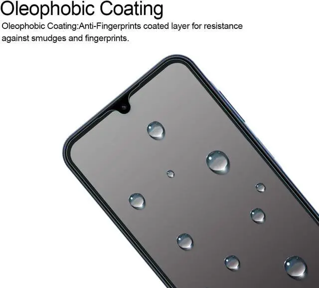 Alt view image 5 of 5 - (2 Pack) Designed for  Galaxy A15 5G Tempered Glass Screen Protector Anti Scratch Bubble Free