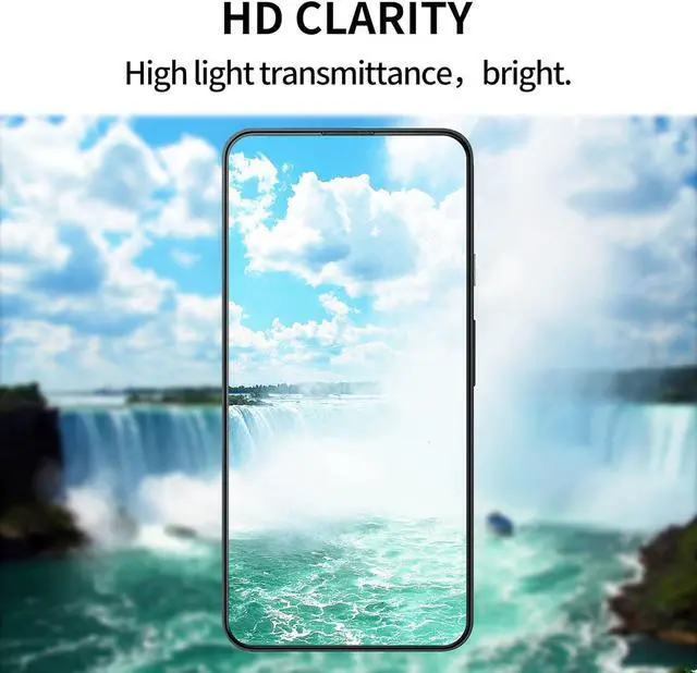 Alt view image 6 of 6 - [4 Pack] Glass Screen Protector Compatible for  Galaxy A03s /Galaxy A03 Core /Galaxy A03[9H Hardness]-HD Screen Tempered Glass Scratch Resistant Easy Install [Case Friendly][Bubble Free]