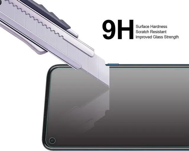 Alt view image 4 of 5 - Supershieldz (3 Pack) Designed for Motorola Moto G Power (2020) Tempered Glass Screen Protector, Anti Scratch, Bubble Free