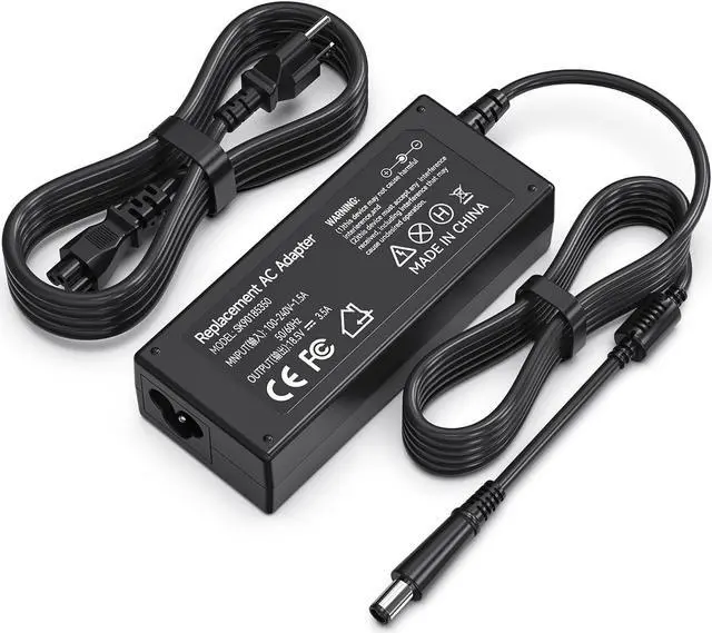 Main image of 65W Laptop Charger for HP Elitebook Folio 9470m 9480m HP Pavilion DV7 DV6 DV5 G6 G7 DM4 G62 G72 EliteBook Revolve 810 G1 G2 820 G1 Power Supply Cord