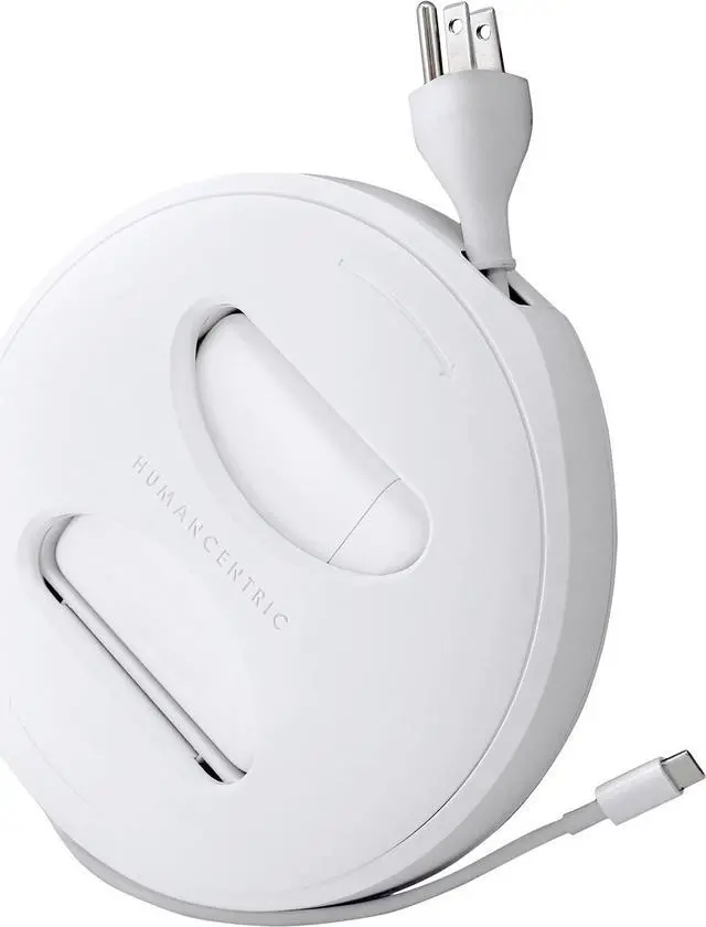 Main image of HumanCentric Cord Winder for Macbook Charger Organizer, Cable Reel for Macbook Chargers, Travel Mac Charging Case for USB-C 29W and 30W, Apple Macbook Pro + Air Power Cord Storage Protector, Small
