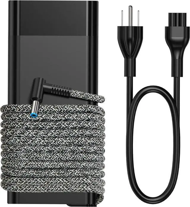 Main image of 200W 19.5V 10.3A Laptop Charger for HP Omen Pavilion Gaming 15 16 17 15t 17t,ZBook Fury Create Studio 15 17 G3 G4 G5 G6 G7 G8 G9,L00818-850 TPN-DA10 L00895-003 AC Adapter Power Supply Cord