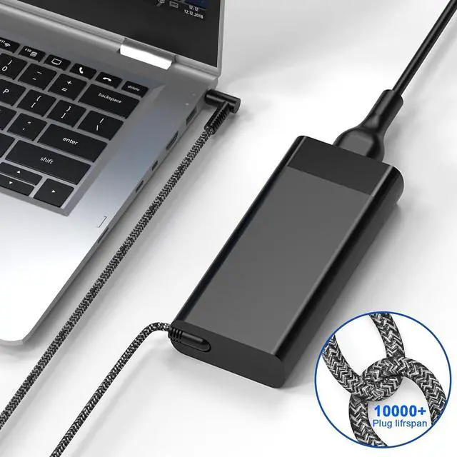 Alt view image 7 of 7 - 200W 19.5V 10.3A Laptop Charger for HP Omen Pavilion Gaming 15 16 17 15t 17t,ZBook Fury Create Studio 15 17 G3 G4 G5 G6 G7 G8 G9,L00818-850 TPN-DA10 L00895-003 AC Adapter Power Supply Cord