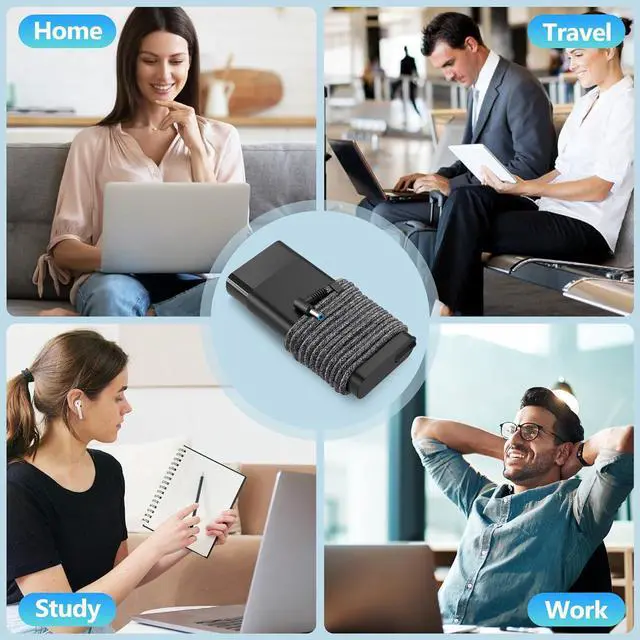 Alt view image 5 of 7 - 200W Laptop Charger for HP Original Omen Pavilion Gaming 15 16 17 Victus 15 16 ZBook 15 17 Fury Create Studio Envy 15 2020,TPN-DA10 L00818-850 L00895-003 Gaming Laptop Power Adapter Supply AC Adapter