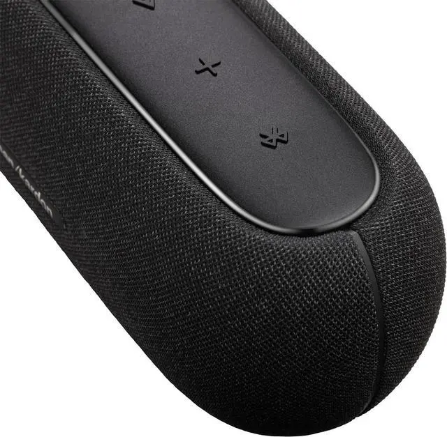 Alt view image 2 of 7 - Harman Kardon Luna Speaker - Portable Bluetooth Speaker, IP67 Waterproof and Dustproof with Built in Battery (Black)