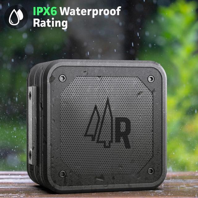 Alt view image 4 of 7 - Magnetic Wireless Bluetooth Speaker for Golf Carts with Protective EVA Carrying Case (Waterproof IPX6) with Magnet Bar Mount - Portable for Travel, Job Sites and Golfing (1)