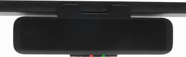 Main image of Cyber Acoustics USB Speaker Bar (CA-2890)  Stereo USB Powered Speaker, Easily Clamps to Monitor, Convenient Controls
