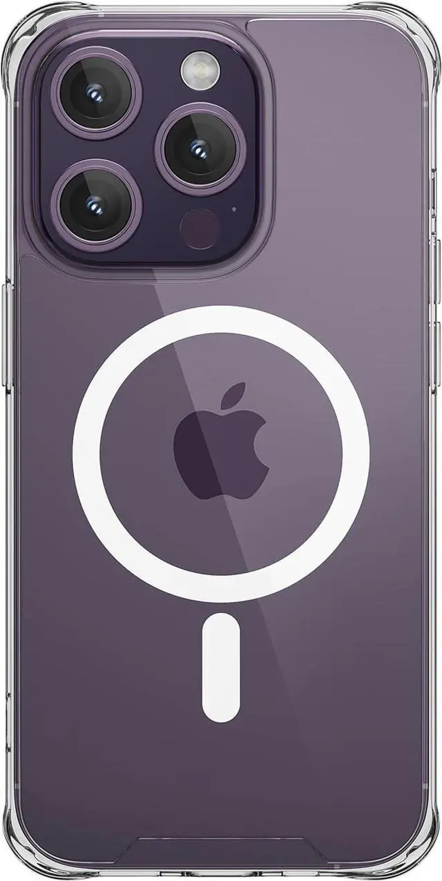 Main image of [2024 New] for iPhone 14 Pro Max Case with MagSafe, Strongest Magnet, Military-Grade Protection, Non-Yellowing, Slim Promax Phone Case Mag Safe Bumper Thin Cover for Apple 14pro Max (Bumper Magnetic)