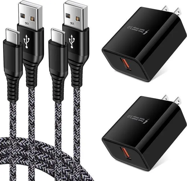 Main image of Adaptive Fast Charger Android Charger with 3ft USB Type C Cable Fast Charging for Samsung Galaxy A56 A32 5G A16 A15 A14 A13 A12 A55 A54 A53 A52 A36 A35 A06 A04S A03S S25 Ultra S24 FE S23 S22 S21 S20