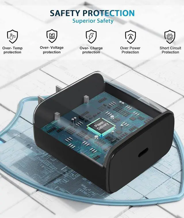 Alt view image 7 of 7 - 2025 New 45W Super Fast Charger USB C- Type C Fast Charging Android Phone Charger Compatible with Samsung Galaxy S25 Ultra/S25/S25+/S24/S24+/S24Ultra/S23+/S23 Ultra/S22 Ultra Tab,6ft C Cable