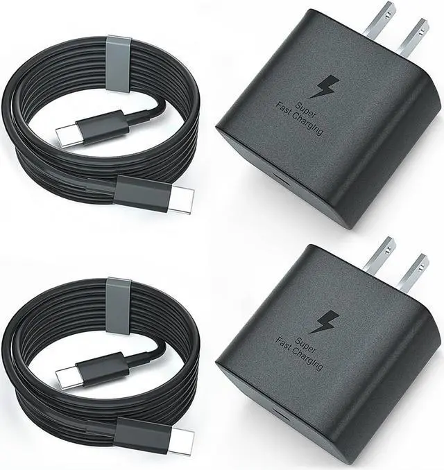 Main image of 45W Samsung Charger Type C Super Fast Charging 2Pack USB C Android Charger for Samsung Galaxy S23 Ultra/S23/S23+/S22/S22 Ultra/+/S20/S21, i Phone 15 Charger, Galaxy Tab S7/S8,PD3.0,PPS,QC 4.0