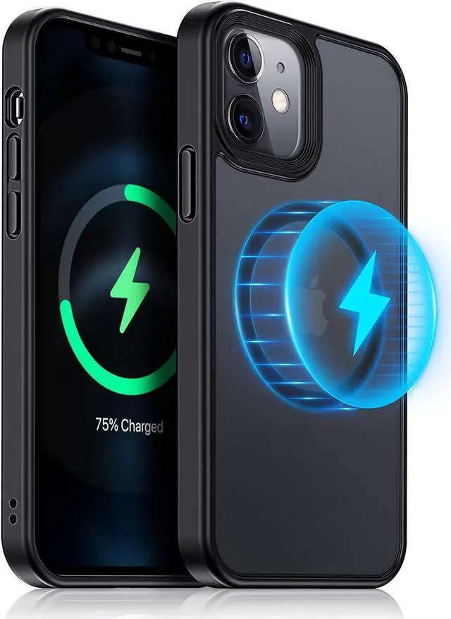 Meifigno Magnetic Case Designed for iPhone 12 Mini Case,[ Military