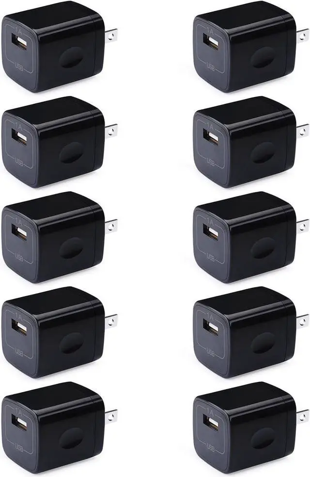 Main image of Fast Charger Block, Single Port USB Wall Plug for Phone 15 Charging Cubes 1A Power Adapter Compatible iPhone 16/15 Pro Max/14/13/12/11/XS/8,Samsung Galaxy S24 S23 Ultra/A15/A14/A54/A13/A53/S22+/S10/S9