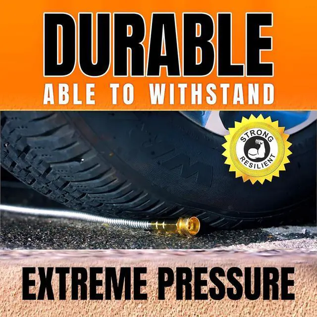 Alt view image 2 of 7 - Tardigrade Metal Garden Hose 50 FT, Heavy Duty 304 Stainless Steel Water Hoses, Unmatched Durability, Flexible, No Kink & Tangle, Lightweight, Pet & Rust Proof for Outdoor Lawn Yard