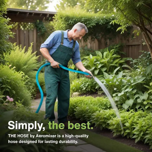 Alt view image 2 of 6 - AEROMIXER THE HOSE - 3/4 Inch Garden Hose 150 Ft.,650 PSI Industrial Garden Hose 150Ft - Durable Commercial Water Hose - Commercial Grade Heavy Duty Hose, 150 Ft Garden Hose Heavy Duty - (1 Hose)