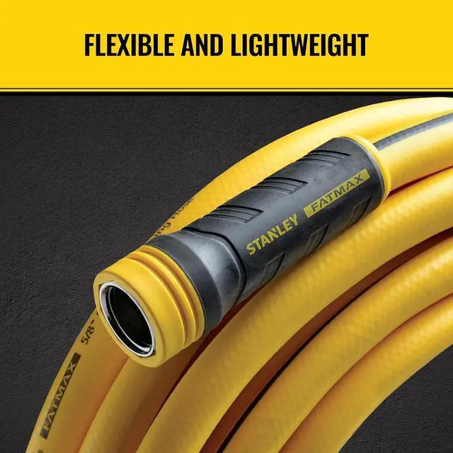 Alt view image 3 of 7 - Stanley Garden BDS6652 Stanley Fatmax 5/8 x 100 Garden Hose, 100-ft, Yellow