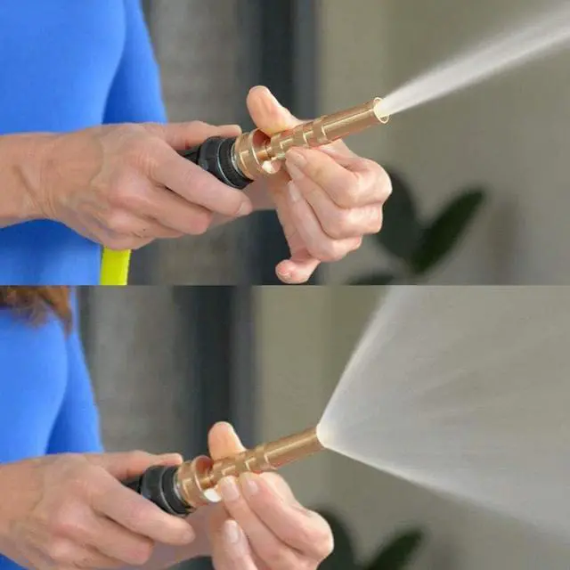 Alt view image 6 of 7 - 304 Stainless Steel Metal Garden Hose 75 Feet with Brass Garden Hose Nozzle Flexible, Portable & Lightweight Kink Free Garden Water Outdoor Hose