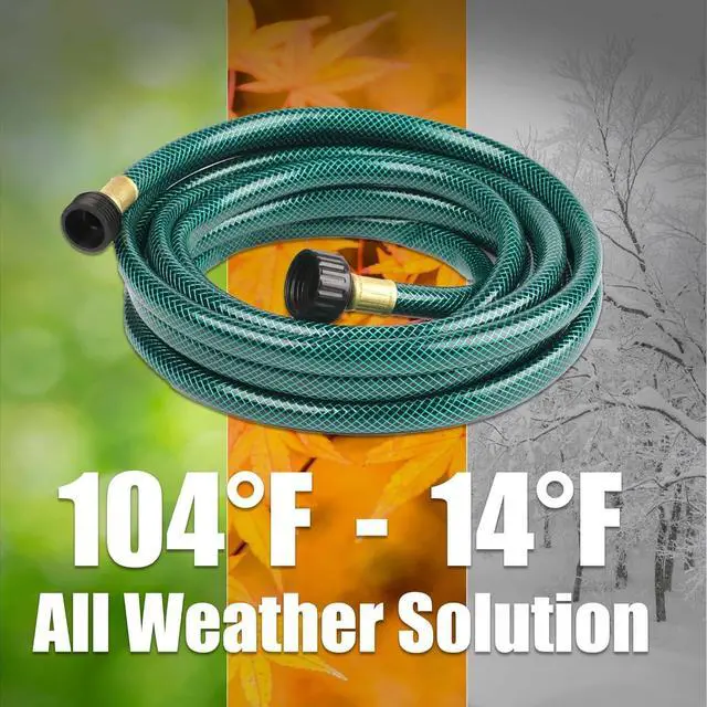 Alt view image 5 of 7 - Outdoor Garden Hose No Kink: Flexible and Leakproof - 15 FT 1/2 Inch Water Hoses with GHT Fittings for Women