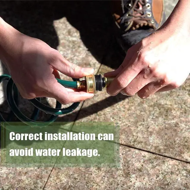 Alt view image 7 of 7 - Outdoor Garden Hose No Kink: Flexible and Leakproof - 15 FT 1/2 Inch Water Hoses with GHT Fittings for Women