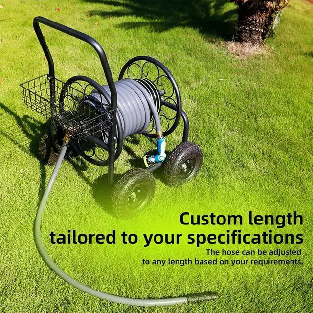 Alt view image 5 of 6 - Worth Leader Garden Hose 3/4 in. x 25 ft. -No Kink, Flexible, Leakproof, Male/Female -Heavy Duty Durable 5 Layers PVC Rubber Lightweight Water Pipe for Gardening, Agriculture & Lawn Care -500PSI Burst