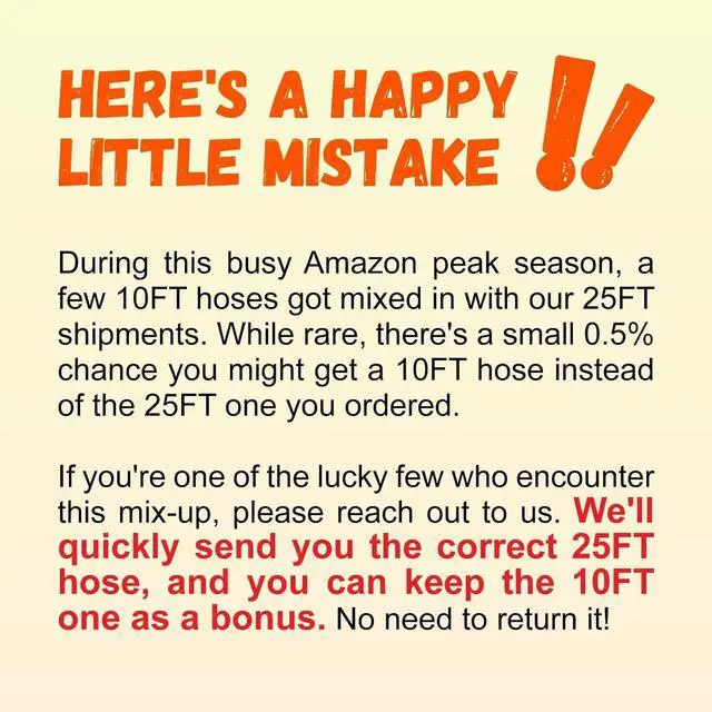 Alt view image 6 of 6 - garden hose 25 ft x 5/8", Hybrid Rubber 25ft water hose, Durable, Anti-UV, Sturdy, No-Leakage, Lightweight, Flexible, Heavy Duty garden hoses with Swivel Handle
