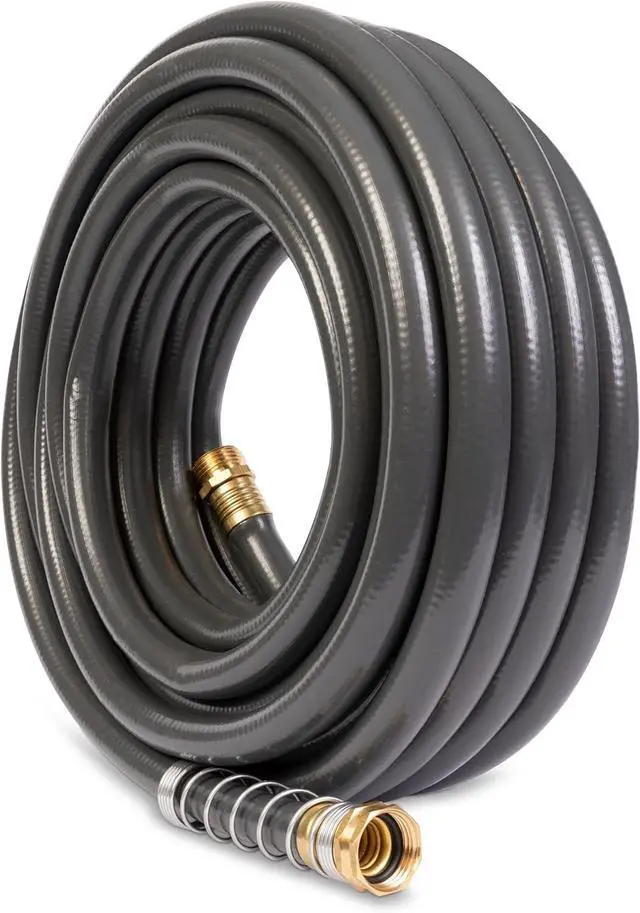Alt view image 4 of 7 - Gilmour Flexogen 5/8 in x 50 ft Garden Hose, Heavy Duty Water Hose, Flexible and Kink Resistant Outdoor Hose, Gray