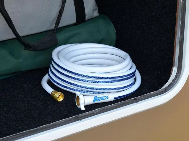 Alt view image 4 of 5 - Teknor Apex 8602-25 NeverKink RV/Marine Hose - 5/8" x 25' , White