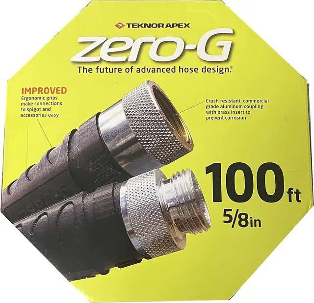 Alt view image 7 of 7 - zero-G Vinyl GARDEN HOSE 5/8"X100'BLK