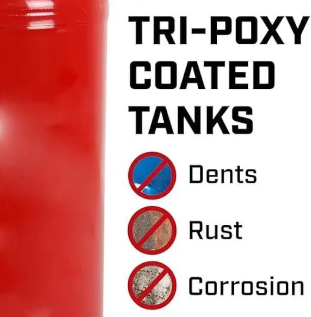 Alt view image 6 of 6 - Chapin 19494 Made in USA 3.5 Gallon Tri-Poxy Industrial Open Head Sprayer for Professional Concrete Applications, Form Oils, Construction with All Brass Components, 3.5 gallons, Red