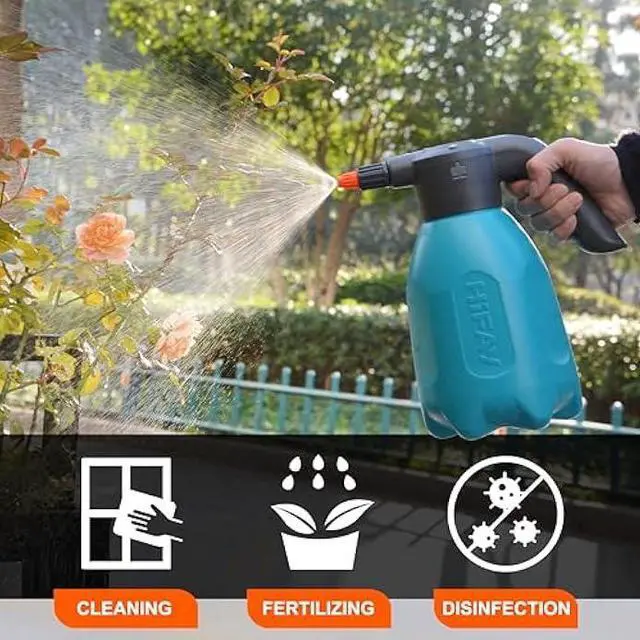 Alt view image 5 of 6 - ES2-PRO Electric Spray Bottle 2L/0.5Gallon, Rechargeable Battery Powered Sprayer Spray 60 Bottles On a Single Charge, Automatic Plant MisterPump Sprayer,Indoor Watering Can for Plants
