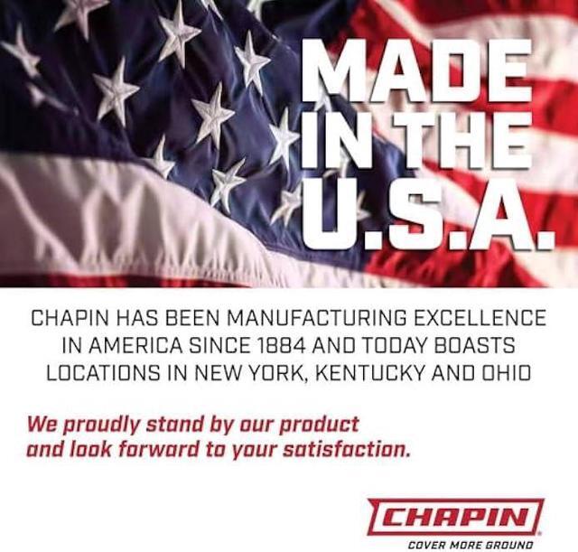 Alt view image 6 of 6 - Chapin 16200 2-Gallon Made in USA Garden Pump Sprayer with Ergonomic Handle, Trigger Shut Off, Adjustable Cone Nozzle and in-Tank Filter, for Spraying Weeds, Insects, Fertilizers, Translucent White