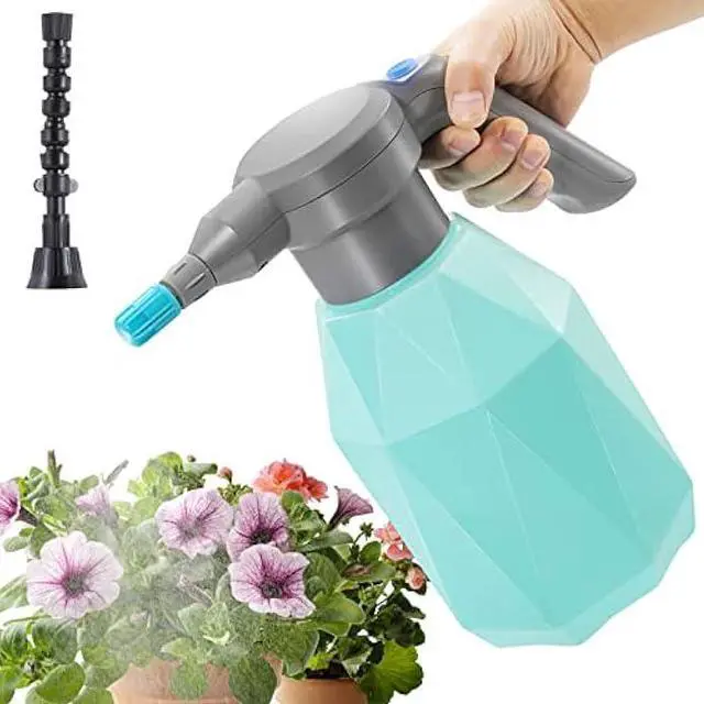 Main image of 0.5 Gallon Electric Spray Bottle Plant Mister for Indoor/Outdoor Plants, 2L Automatic Watering Can Rechargeable Battery Powered Sprayer with Adjustable Spout for Garden, Fertilizing, Cleaning