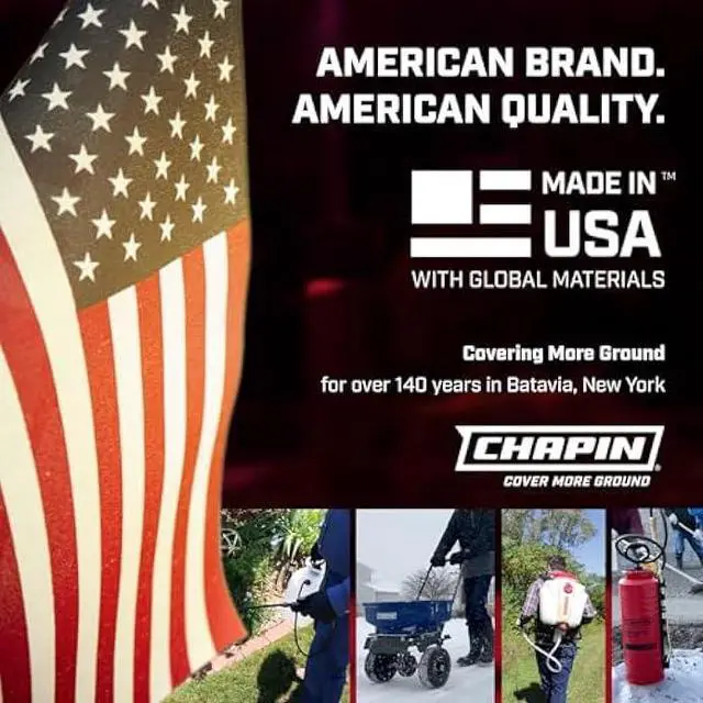 Alt view image 6 of 6 - Chapin International 60175 4 Gallon Backpack Sprayer for Bleach & Disinfecting, Made in The USA, 1-Pack, Translucent White