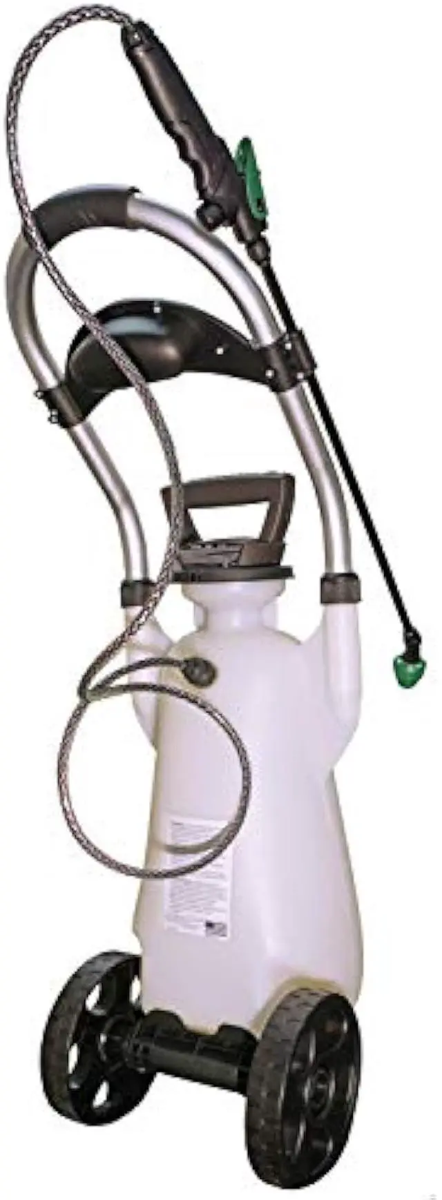 Alt view image 3 of 6 - Scotts 190617 Lithium-ion Pump Zero Wheeled Sprayer, 3 Gallon, 3-Gallon, Powered Cart