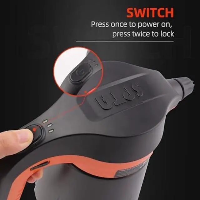 Alt view image 3 of 5 - SPTA Pressure Foam Sprayer, 2.25L/76 oz Electric Pressurized Soap Sprayer Car Foam Sprayer, Cordless Pump Sprayer, Car Wash Pressure Washer Foamer with 500ML Car Wash Shampoo for Car Wash Detailing