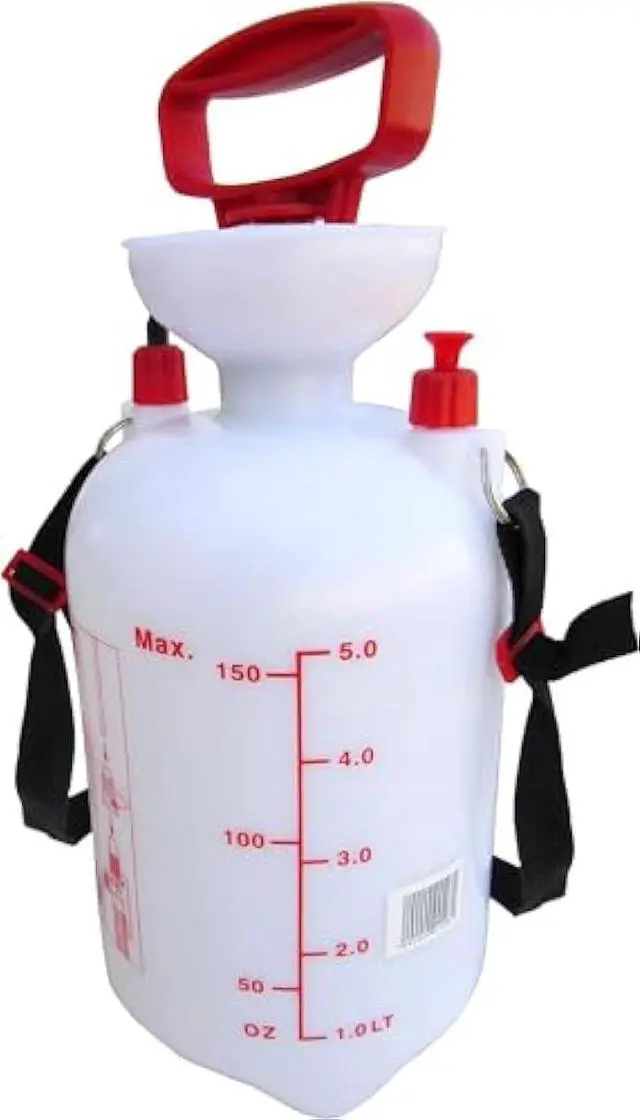 Alt view image 4 of 6 - TABOR TOOLS 1.3 Gallon sparayer for Lawn and Garden. Pump Pressure with Pressure Relief Valve, Adjustable Shoulder Strap, and Adjustable Wand Nozzle. N50A