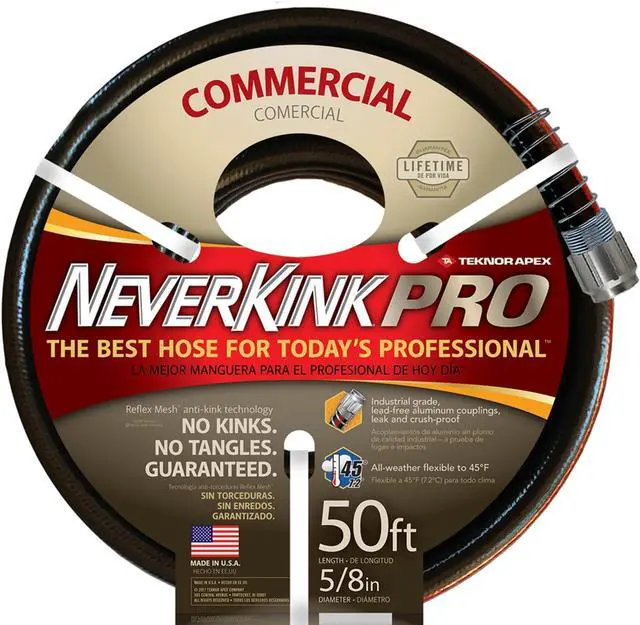 Main image of Teknor Apex Neverkink, 8844-50 PRO Water Hose,5/8-in x 50-feet